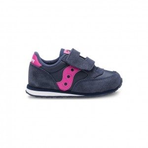 Adidasi Saucony Baby Jazz Hook & Loop Little Copii Bleumarin | ROMANIA YARODP