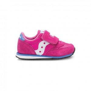 Adidasi Saucony Baby Jazz Hook & Loop Little Copii Roz | ROMANIA XNZRIV