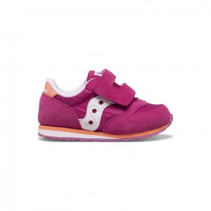 Adidasi Saucony Baby Jazz Hook & Loop Little Copii Fucsie | ROMANIA XWYAZK