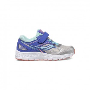 Adidasi Saucony Cohesion 14 A/C Big Copii Argintii | ROMANIA BRXLGH