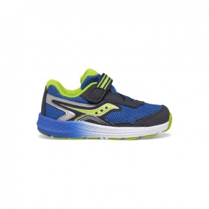 Adidasi Saucony Ride 10 Jr. Big Copii Bleumarin Verzi | ROMANIA EUBSRK