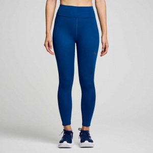 Colanti Saucony Fortify Crop Dama Indigo | ROMANIA LHIPYD