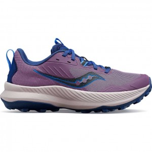 Pantofi Alergare Trail Saucony Blaze TR Dama Violet | ROMANIA XUKNGD