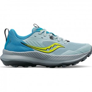 Pantofi Alergare Trail Saucony Blaze TR Dama Albastri | ROMANIA ARGUIW