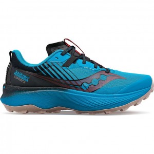 Pantofi Alergare Trail Saucony Endorphin Edge Barbati Albastri | ROMANIA KMYATI