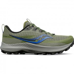 Pantofi Alergare Trail Saucony Peregrine 13 Barbati Masline Verzi | ROMANIA FKBCSX