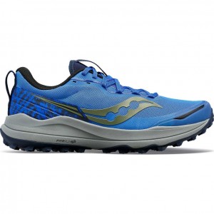 Pantofi Alergare Trail Saucony Xodus Ultra 2 Barbati Albastri | ROMANIA WQMIOZ