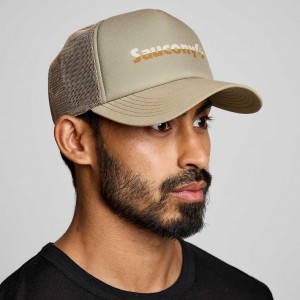 Sapca Trucker Saucony Foamie Barbati Masline Verzi | ROMANIA GHFLIJ