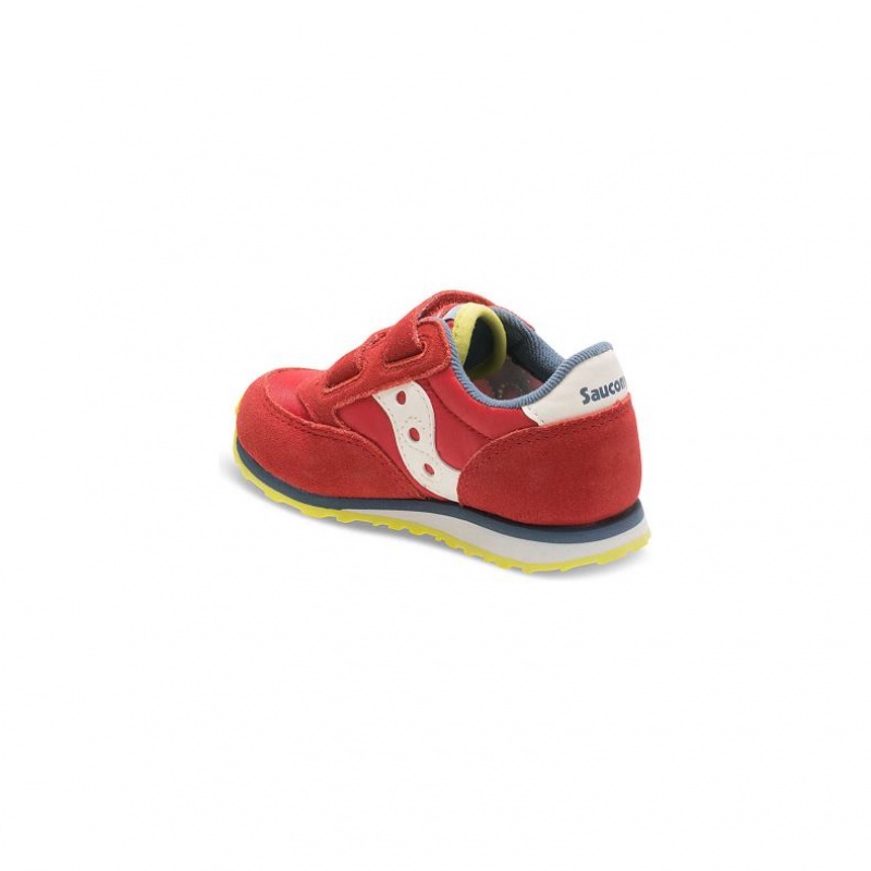 Adidasi Saucony Baby Jazz Hook & Loop Little Copii Rosii | ROMANIA ZNRVSE