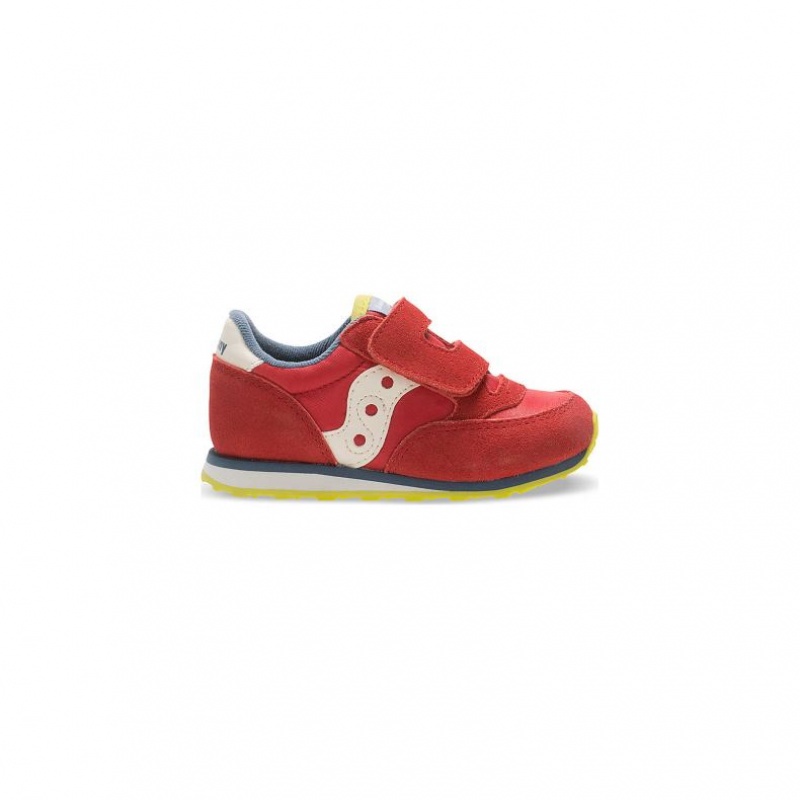 Adidasi Saucony Baby Jazz Hook & Loop Little Copii Rosii | ROMANIA ZNRVSE