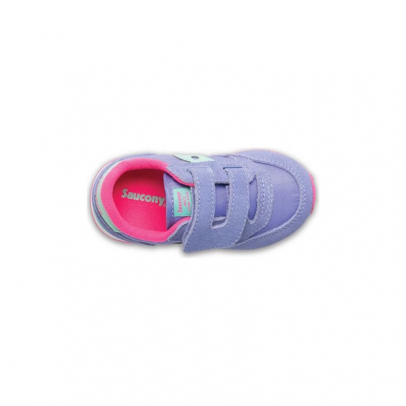 Adidasi Saucony Baby Jazz Hook & Loop Little Copii Violet | ROMANIA ZXNAIS