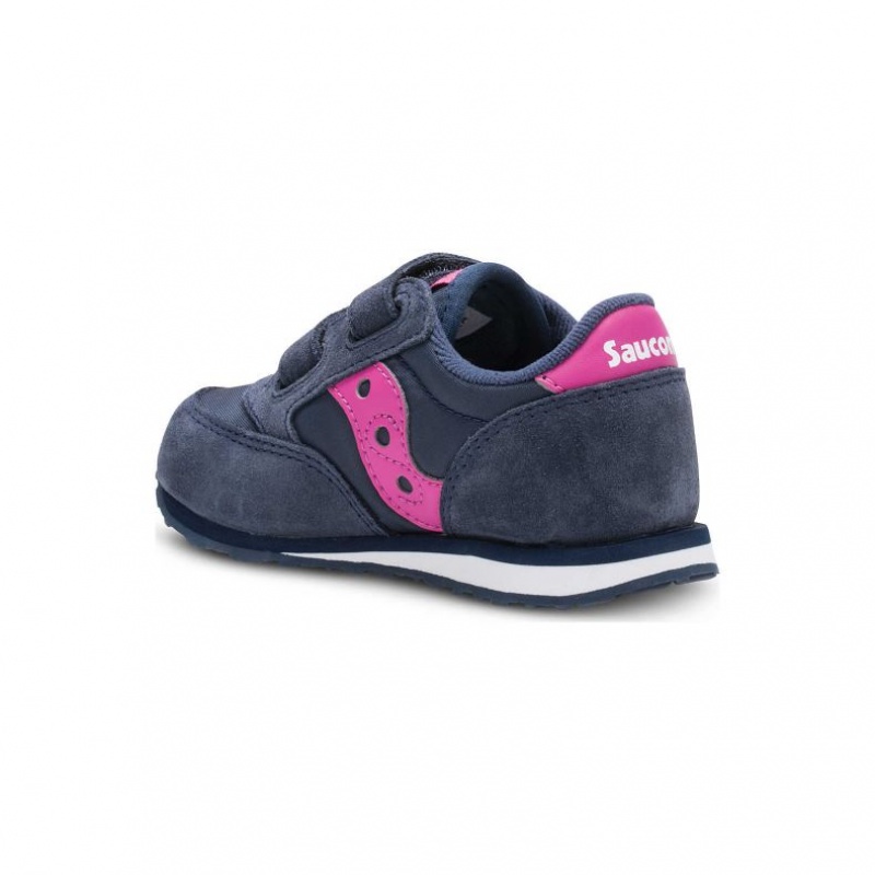 Adidasi Saucony Baby Jazz Hook & Loop Little Copii Bleumarin | ROMANIA YARODP