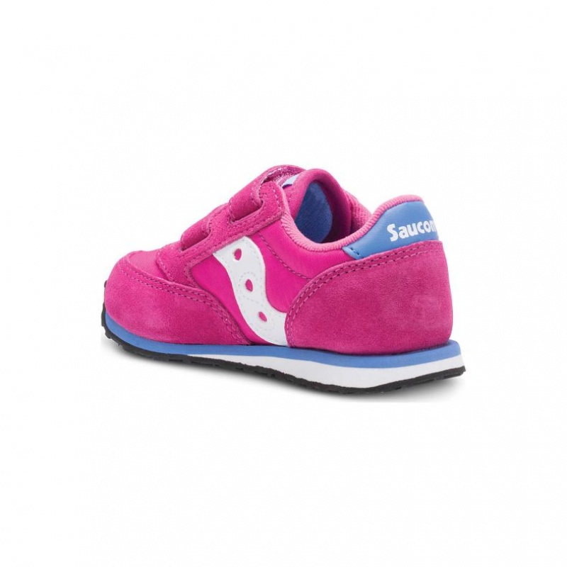 Adidasi Saucony Baby Jazz Hook & Loop Little Copii Roz | ROMANIA XNZRIV