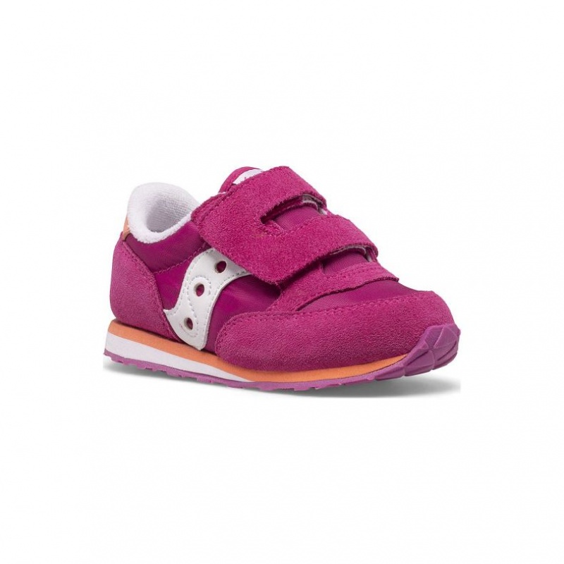 Adidasi Saucony Baby Jazz Hook & Loop Little Copii Fucsie | ROMANIA XWYAZK