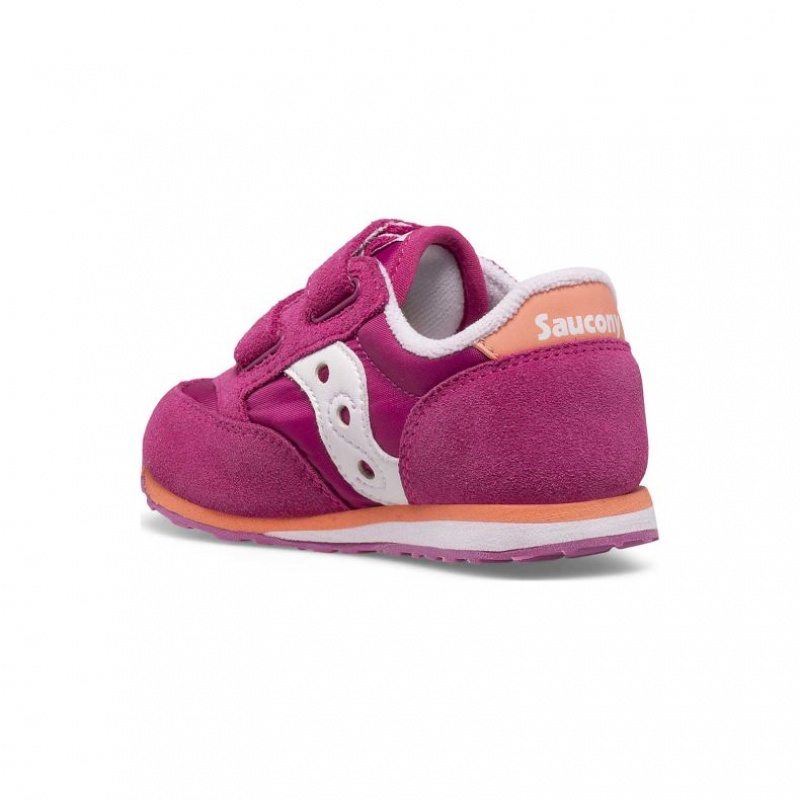 Adidasi Saucony Baby Jazz Hook & Loop Little Copii Fucsie | ROMANIA XWYAZK