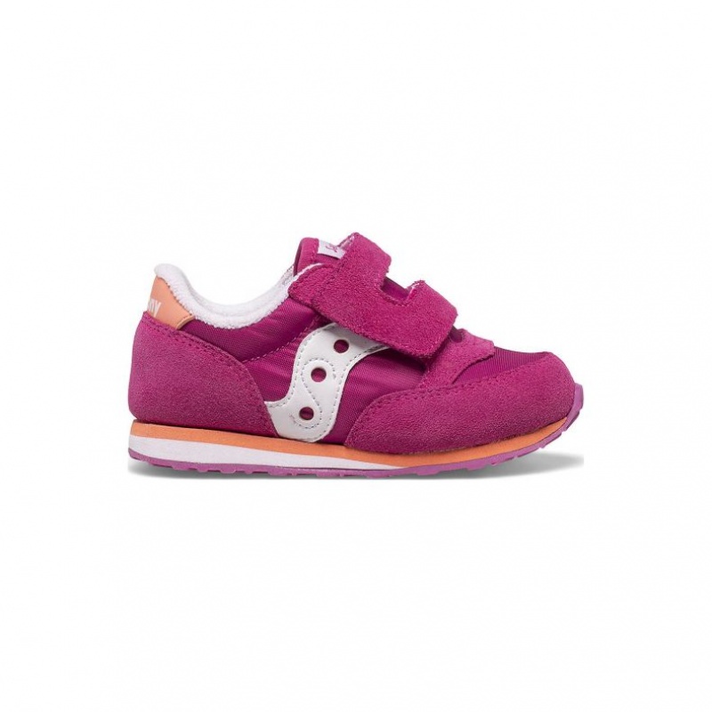 Adidasi Saucony Baby Jazz Hook & Loop Little Copii Fucsie | ROMANIA XWYAZK