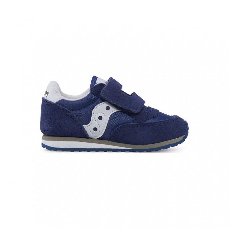 Adidasi Saucony Baby Jazz Hook & Loop Little Copii Bleumarin | ROMANIA DIJEMQ