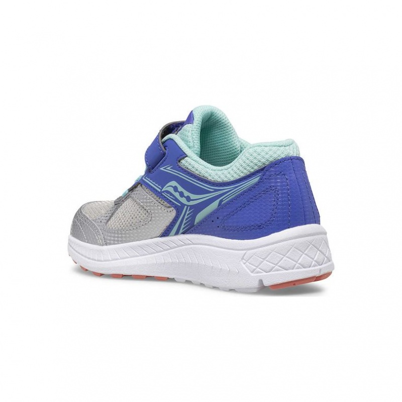 Adidasi Saucony Cohesion 14 A/C Big Copii Argintii | ROMANIA BRXLGH