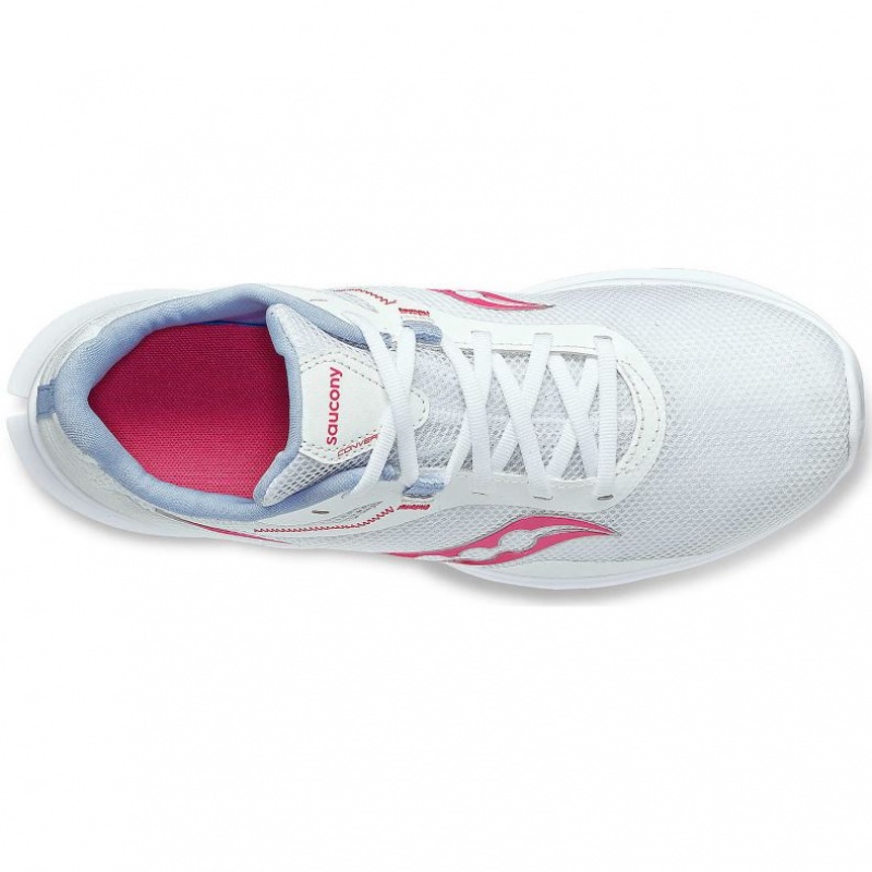 Adidasi Saucony Convergence Dama Albi Roz | ROMANIA MTWKND