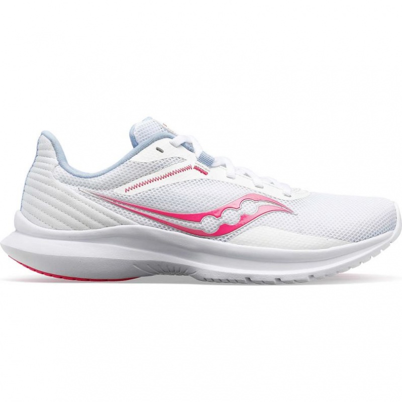 Adidasi Saucony Convergence Dama Albi Roz | ROMANIA MTWKND