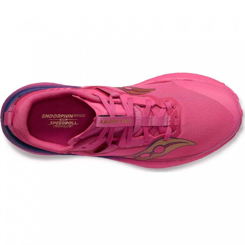 Adidasi Saucony Endorphin Edge Dama Roz | ROMANIA ANFHXD