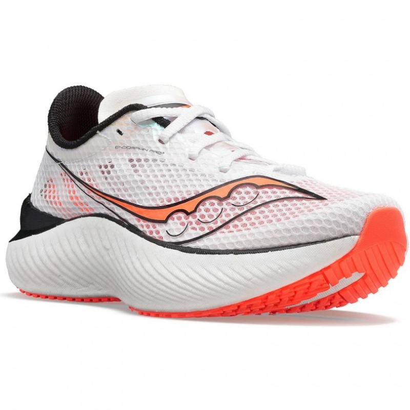 Adidasi Saucony Endorphin Pro 3 Dama Albi | ROMANIA XCYQRS