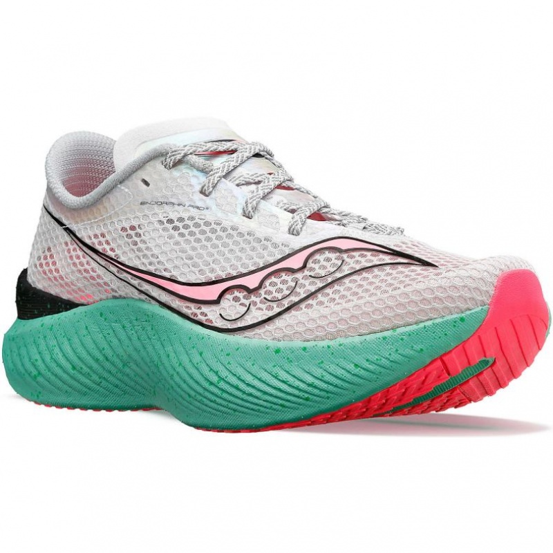 Adidasi Saucony Endorphin Pro 3 Dama Albi | ROMANIA SGDCKX