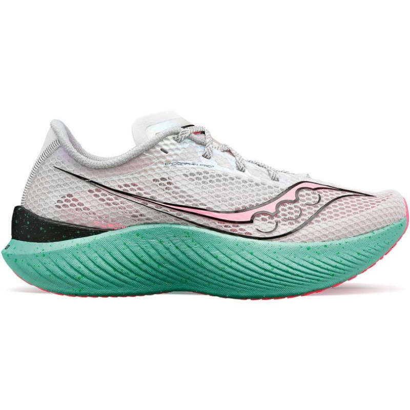 Adidasi Saucony Endorphin Pro 3 Dama Albi | ROMANIA SGDCKX