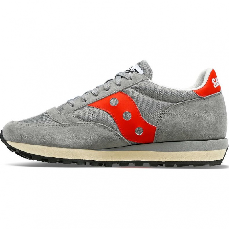 Adidasi Saucony Jazz 81 Barbati Gri Rosii | ROMANIA OBEVSC