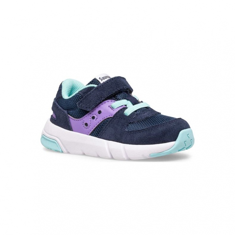 Adidasi Saucony Jazz Lite 2.0 Little Copii Bleumarin Violet | ROMANIA XLYMPT