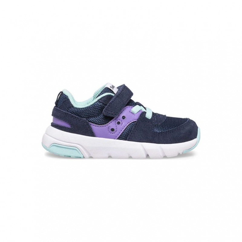 Adidasi Saucony Jazz Lite 2.0 Little Copii Bleumarin Violet | ROMANIA XLYMPT