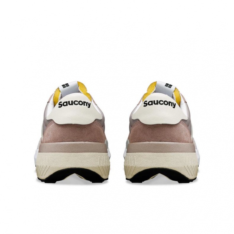 Adidasi Saucony Jazz NXT Barbati Roz Albi | ROMANIA NPQTHC