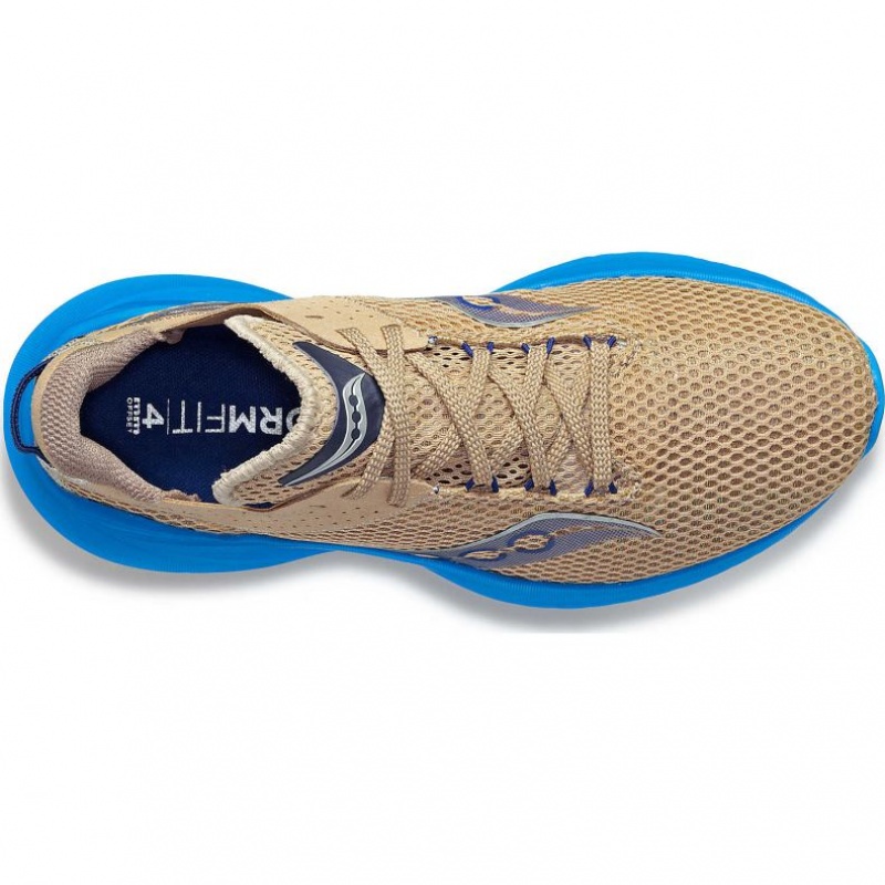 Adidasi Saucony Kinvara 14 Dama Bej Albastri | ROMANIA LFZURB