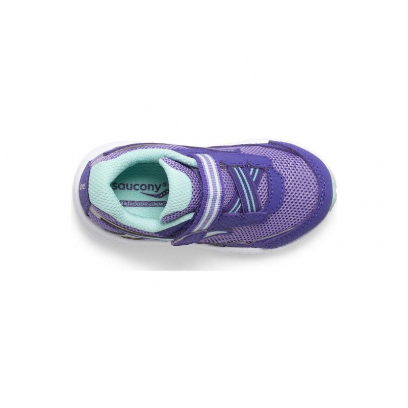 Adidasi Saucony Ride 10 Jr. Big Copii Violet | ROMANIA URKLZY