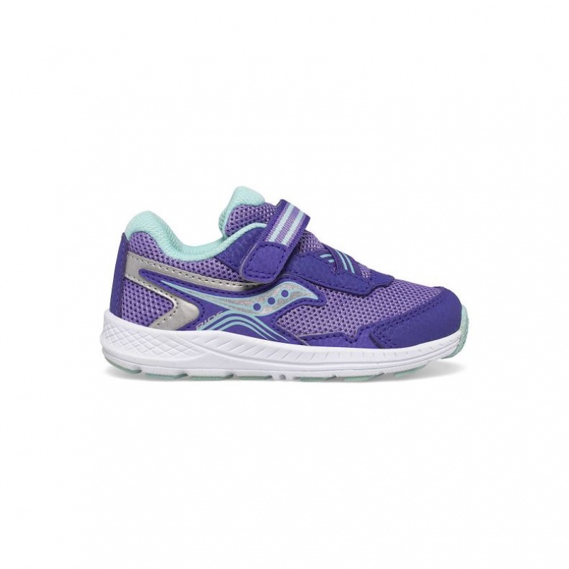 Adidasi Saucony Ride 10 Jr. Big Copii Violet | ROMANIA URKLZY