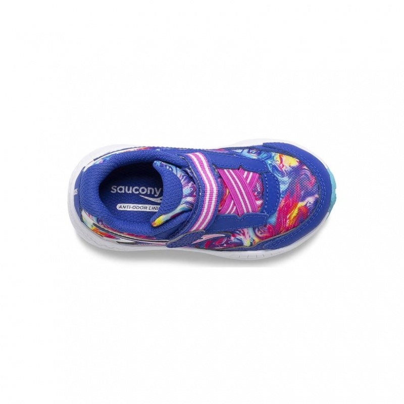 Adidasi Saucony Ride 10 Jr. Little Copii Albastri | ROMANIA ONFLPB