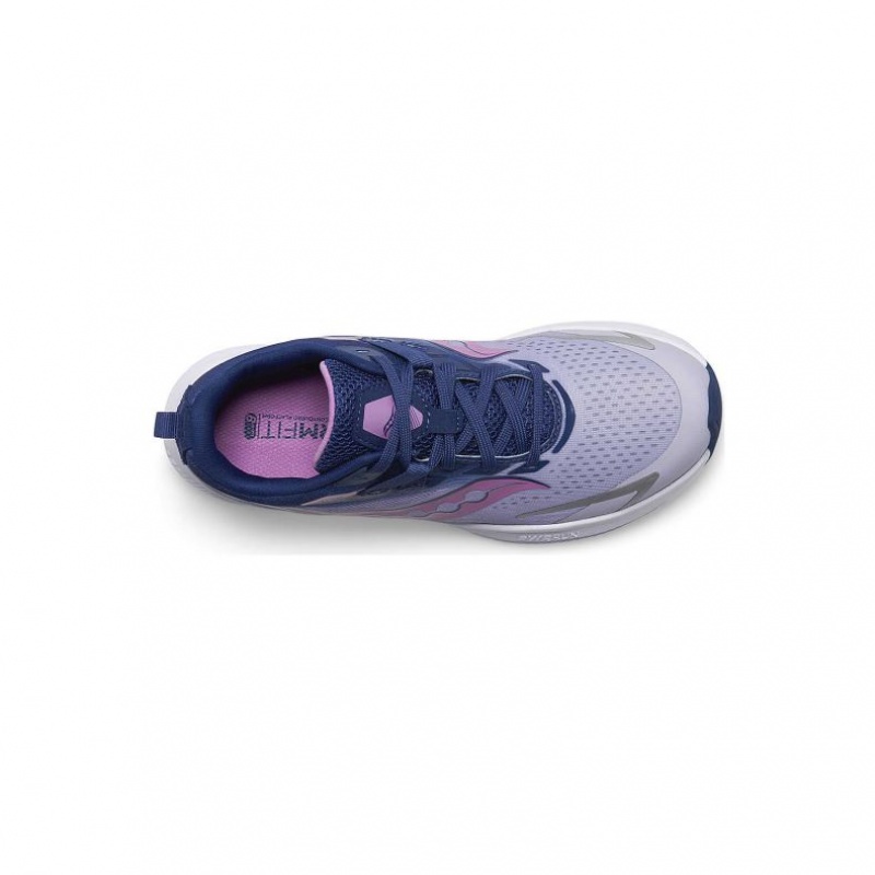 Adidasi Saucony Ride 15 Big Copii Violet Indigo | ROMANIA TFGUXS