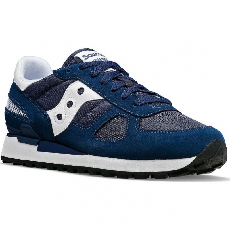 Adidasi Saucony Shadow Original Barbati Bleumarin Albi | ROMANIA DTKZPY