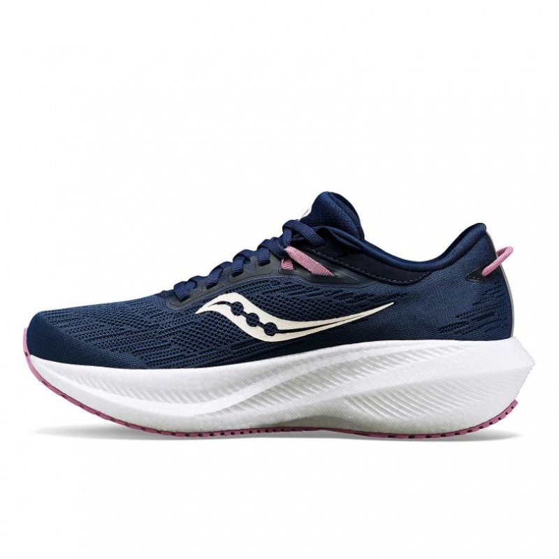 Adidasi Saucony Triumph 21 Dama Bleumarin | ROMANIA QBHINW