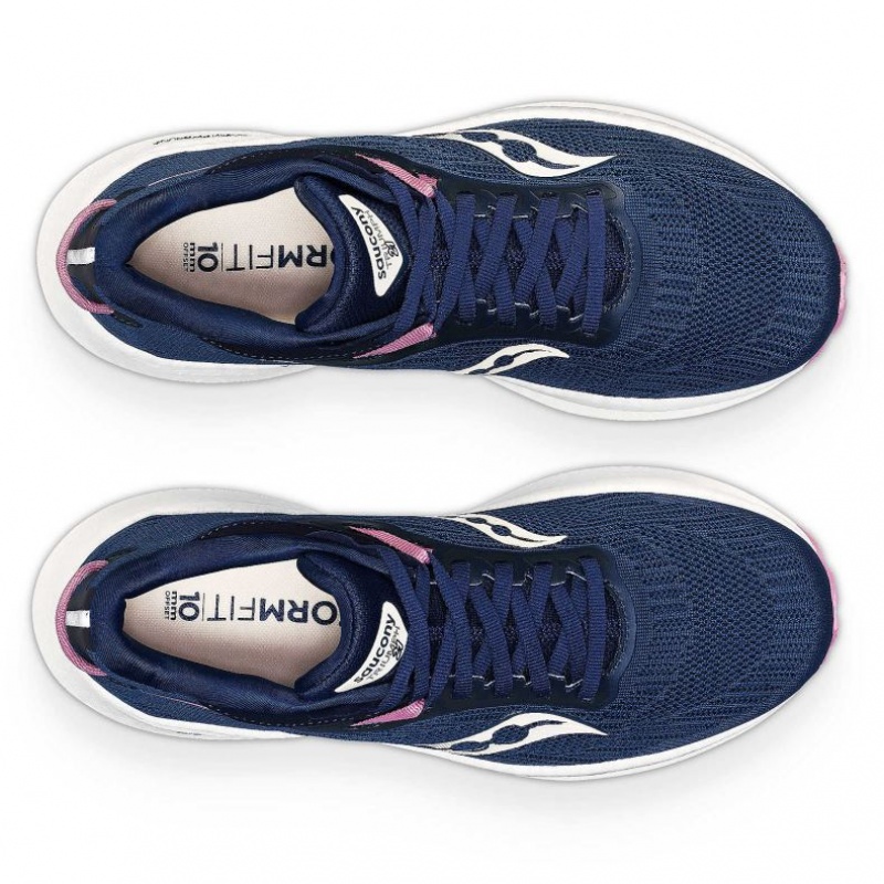 Adidasi Saucony Triumph 21 Dama Bleumarin | ROMANIA QBHINW