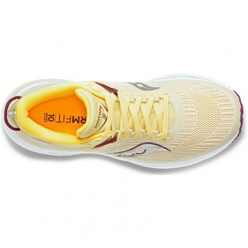 Adidasi Saucony Triumph 21 Dama Galbeni | ROMANIA IQPNSF