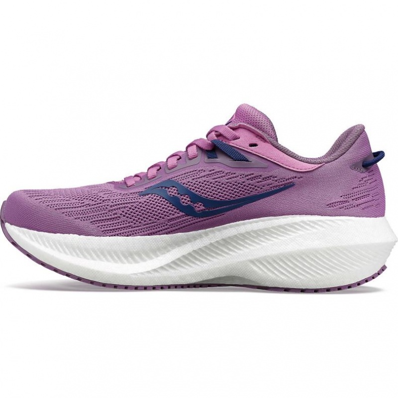 Adidasi Saucony Triumph 21 Dama Violet | ROMANIA VMAHLX