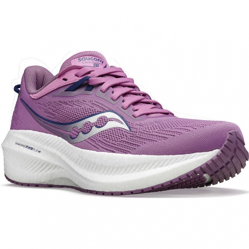 Adidasi Saucony Triumph 21 Dama Violet | ROMANIA VMAHLX