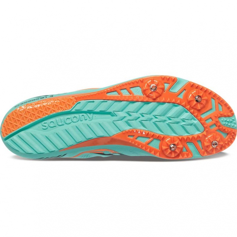 Adidasi cu Cuie Atletism Saucony Endorphin 3 Dama Turcoaz | ROMANIA CDEUFM