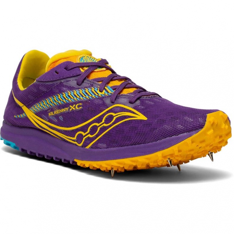 Adidasi cu Cuie Atletism Saucony Kilkenny XC9 Dama Violet | ROMANIA PQZAUL