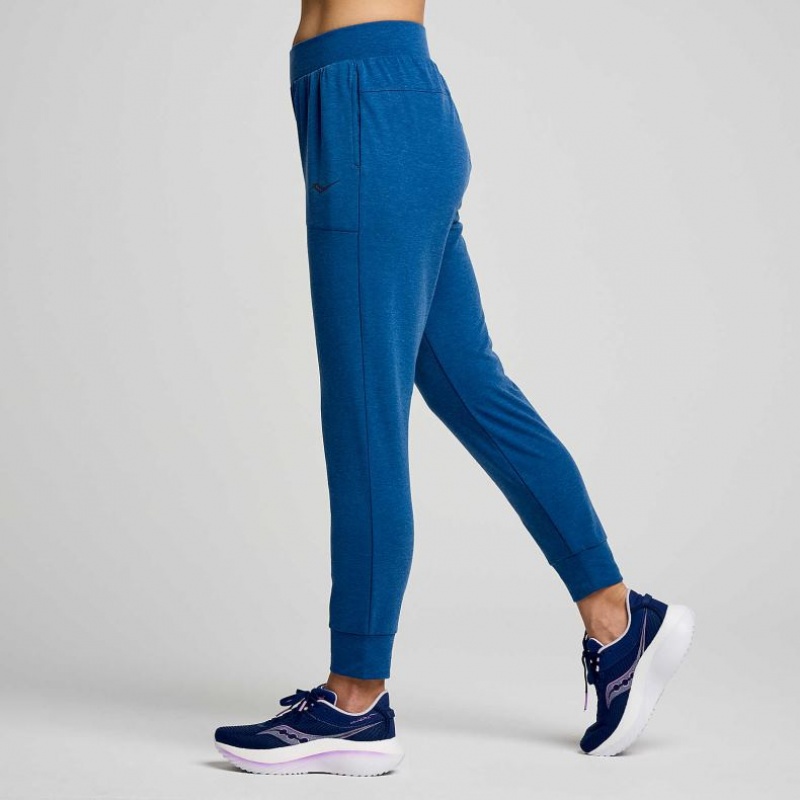 Pantaloni Jogger Saucony Boston Dama Indigo | ROMANIA EROJYS