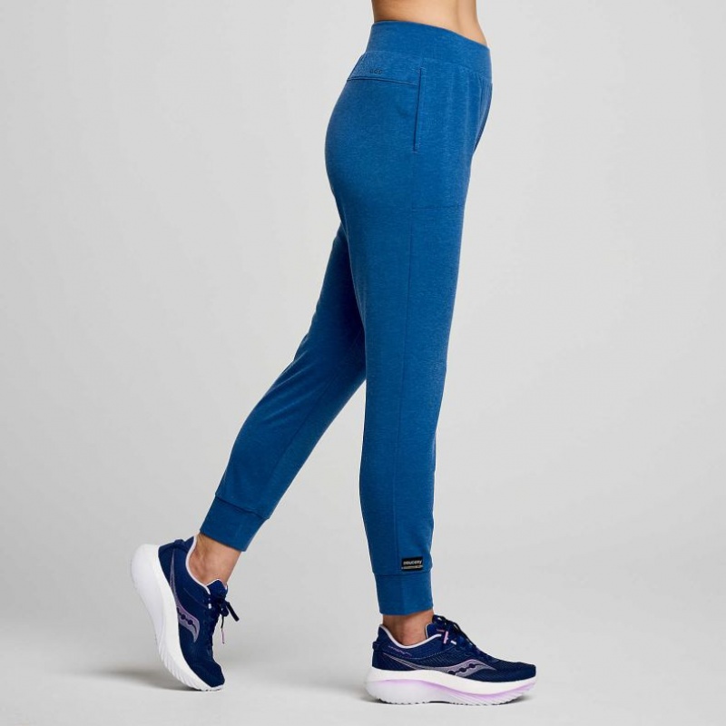 Pantaloni Jogger Saucony Boston Dama Indigo | ROMANIA EROJYS