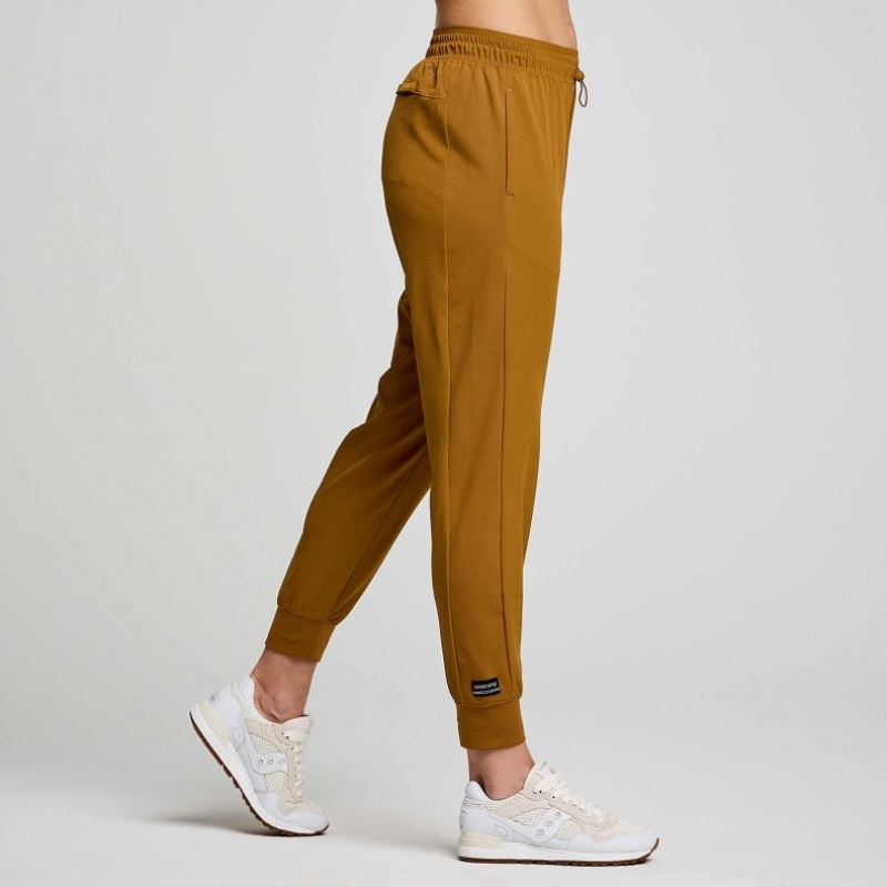 Pantaloni Jogger Saucony Boston Woven Dama Maro | ROMANIA CEWTKF