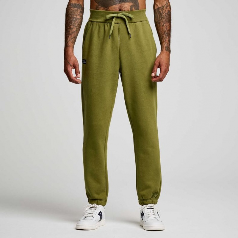 Pantaloni Jogger Saucony Recovery Barbati Masline Verzi | ROMANIA POVWHG