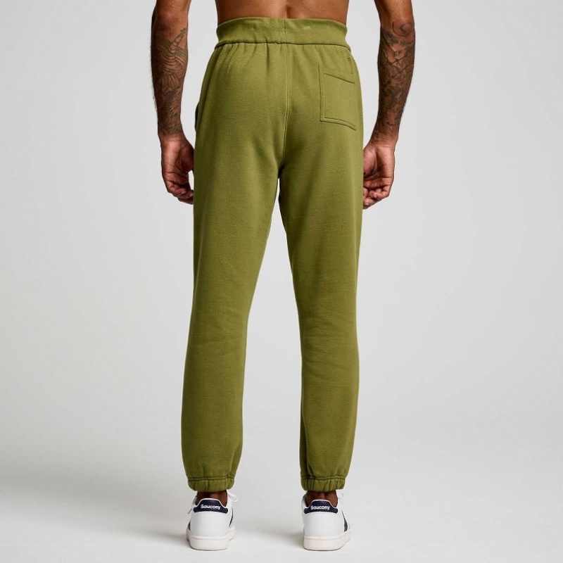 Pantaloni Jogger Saucony Recovery Barbati Masline Verzi | ROMANIA POVWHG